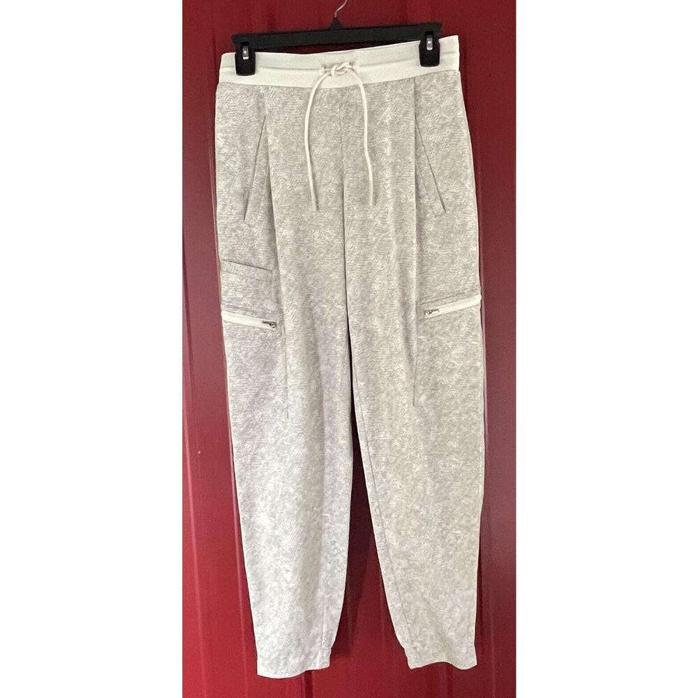 Athleta Pants Joggers Athletic Tie‎ Front Pockets Zip Workout Yoga Womens 0